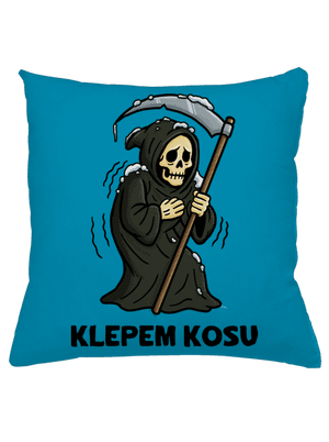 Klepem kosu vankúš Blue Turquoise