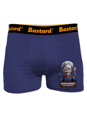 Super babička boxerky Blue Navy
