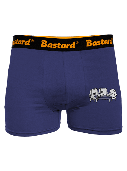 Nerozluční kamaráti boxerky Blue Navy