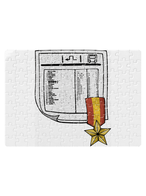 Cestovný poriadok puzzle White