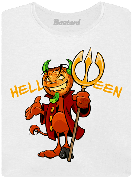 Helloween dámske tričko s lemom White