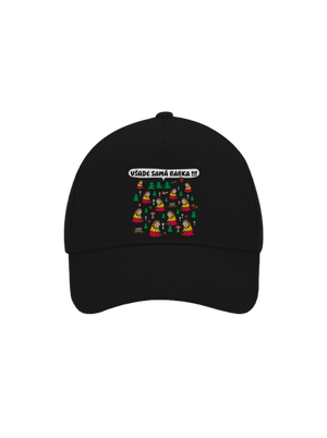 Všade samá babka šiltovka baseballka Black