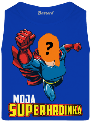 Moja superhrdinka pánske tielko Royal Blue