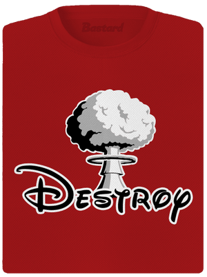 Destroy dámske športové tričko Red Mal