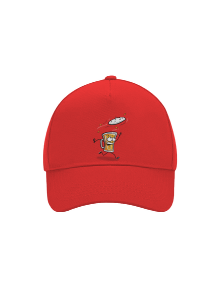 Čiapka šiltovka baseballka Classic Red
