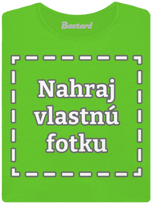 Vlastná potlač dámske tričko Apple Green