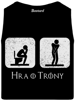 Hra o trůny pánske tielko Black