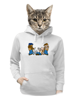 dámska mikina klokanka