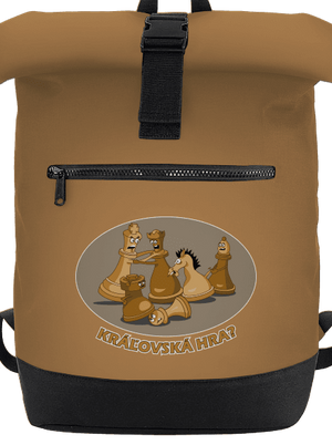Kráľovská hra batoh Caramel