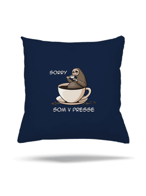 V presse vankúš Dark Navy