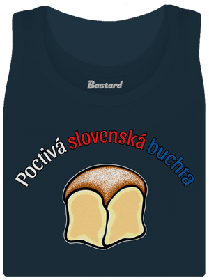 Poctivá buchta a klobása dámske tielko klasické Navy