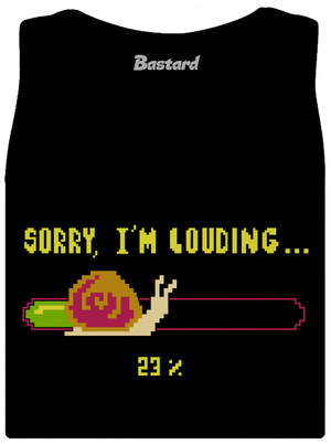 Louding dámske tielko klasické Black