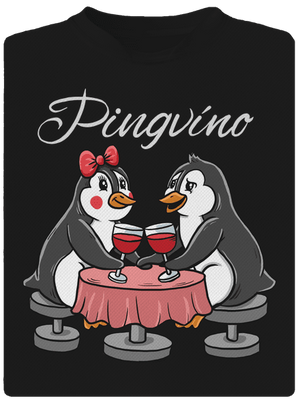 Pingvíno pánske športové tričko Black