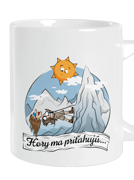 Hory ma priťahujú veľký hrnček White