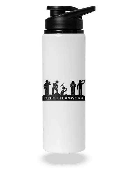 Czech Teamwork flaša na vodu White