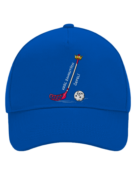 Kráľ zahnutých čepelí - florbal šiltovka baseballka Bright Royal