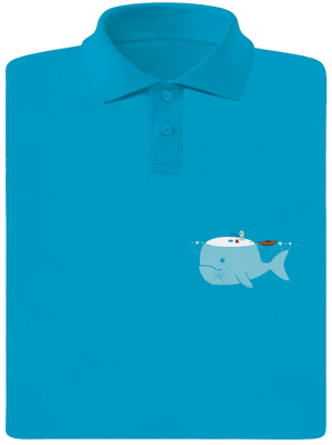 Rybárčenie pánska polokošeľa Blue Atol