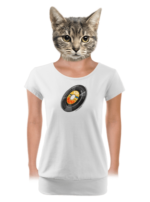 dámske tričko s lemom