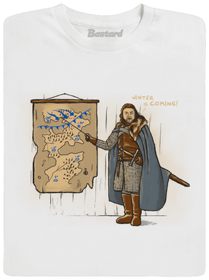 Winter pánske dlhý rukáv White