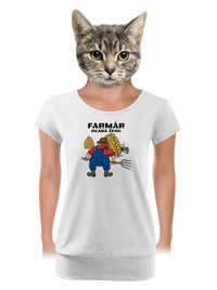 dámske tričko s lemom