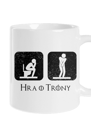 Hra o trůny klasický hrnček White