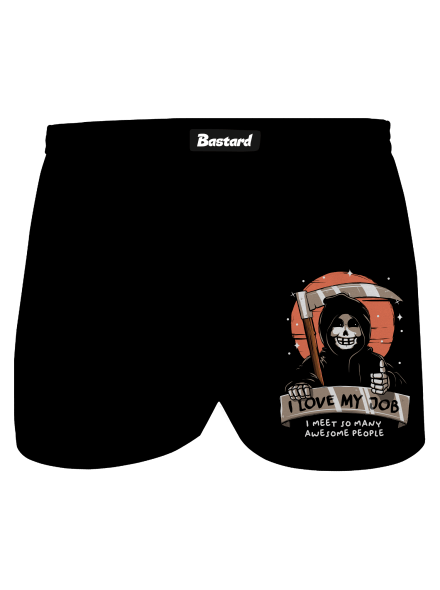 I love my job pánske trenky Black