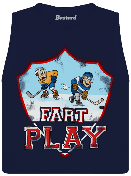 Fart Play dámske tielko voľné Navy