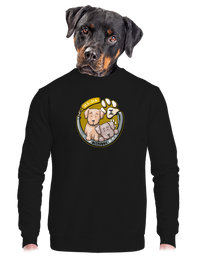 unisex mikina bez kapucne