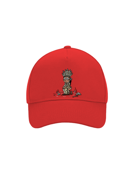 Indiánek šiltovka baseballka Classic Red