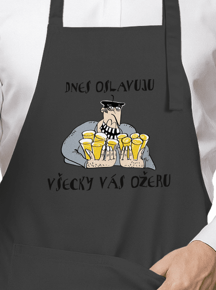 Dnes oslavujem zástera Dark Grey