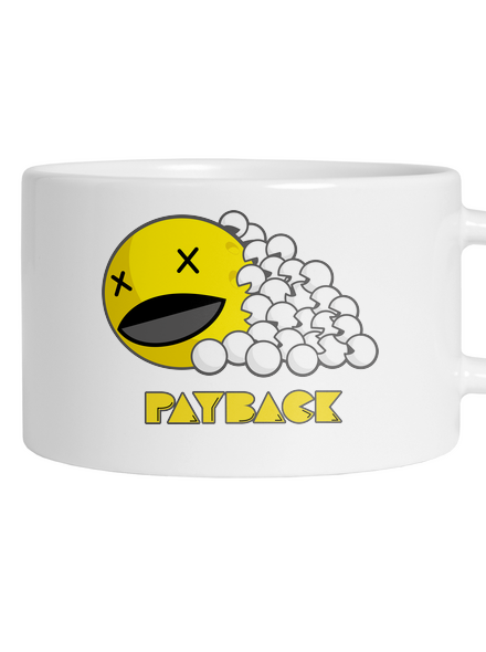 Payback hrnček makronka White