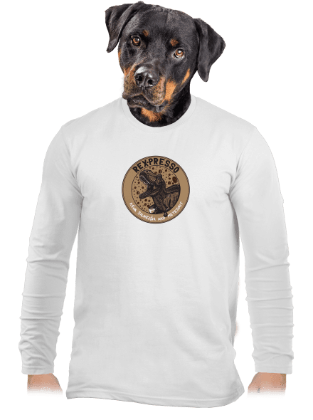 Rex-presso pánske dlhý rukáv White