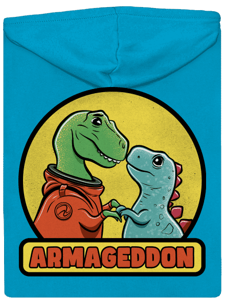 Armageddon dámska mikina na zips Blue Atol