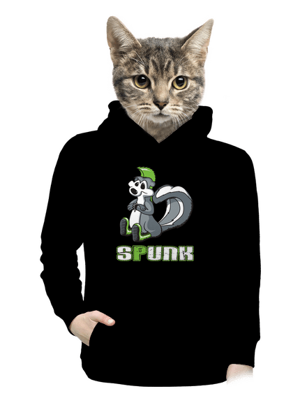 Spunk dámska mikina klokanka Black