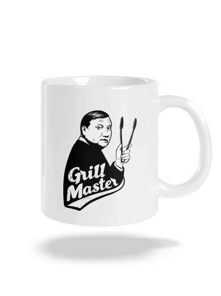 Grill master klasický hrnček White