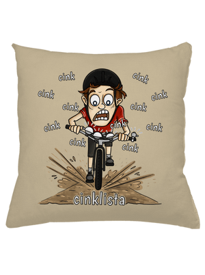 Cinklista vankúš Beige