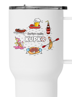 Slovenské kupko termohrnček White