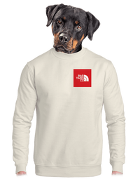 unisex mikina bez kapucne