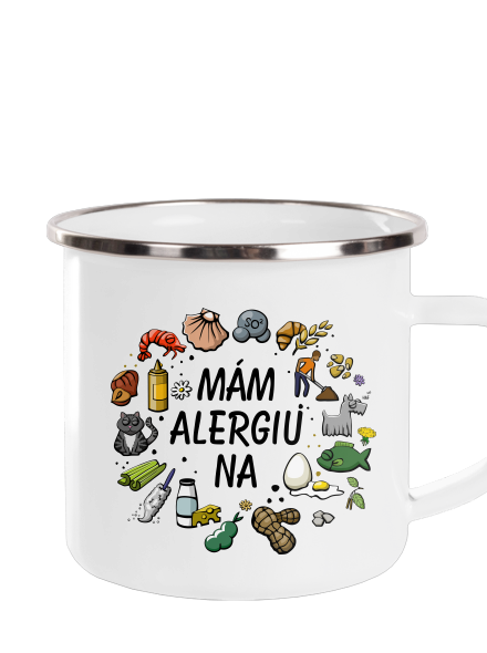 Mám alergiu na... + fix plecháčik White