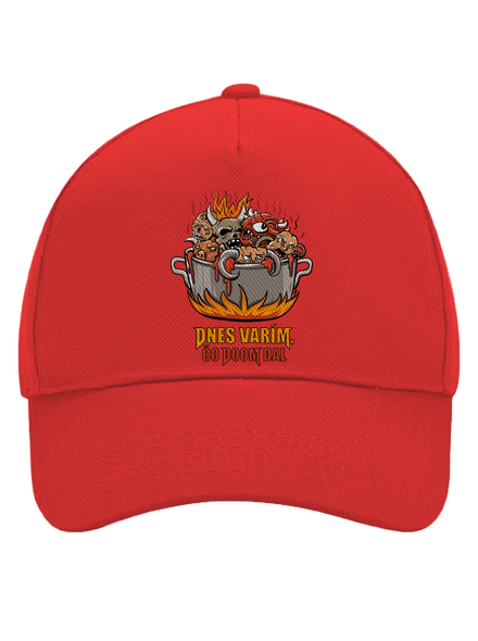 Čo Doom dal šiltovka baseballka Classic Red