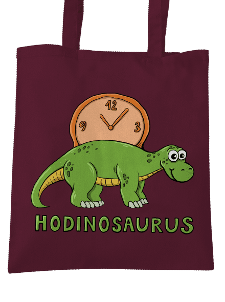 Hodinosaurus taška Burgundy