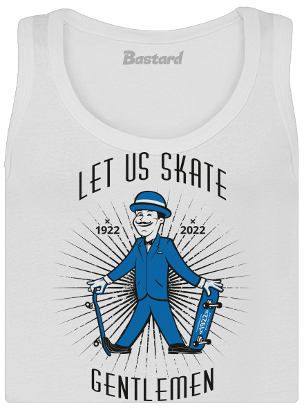 Let us skate dámske tielko klasické White