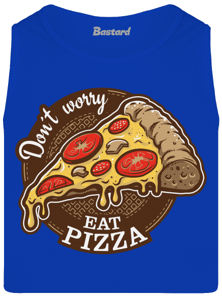Pizza pánske tielko Royal Blue