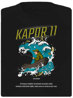 Kapor 11 dámske športové tričko Black