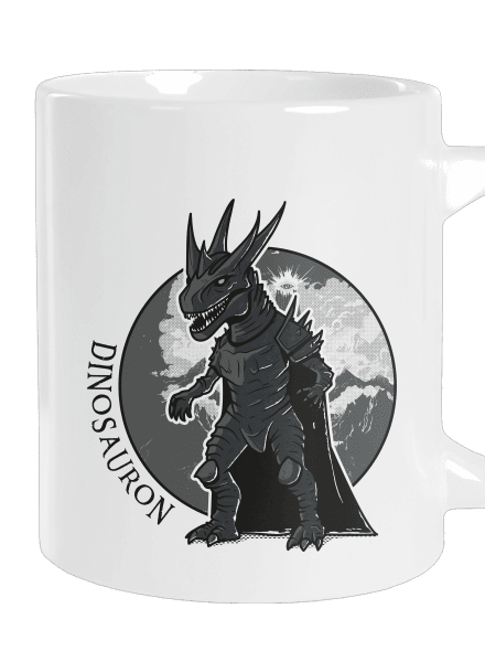 Dinosauron veľký hrnček White