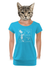 dámske tričko s lemom