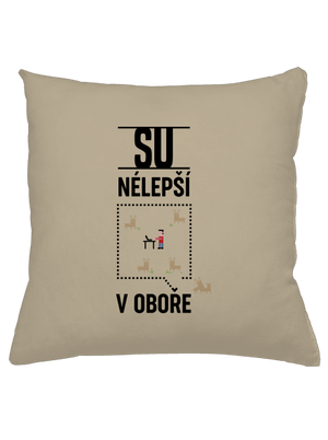Su nélepší v oboře vankúš Beige