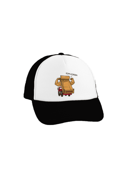 Korba šiltovka truckerka Black cap