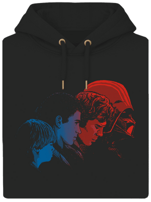 Vaders evolution unisex mikina premium Dark Black