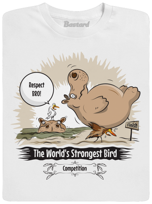 Strongest bird pánske tričko White